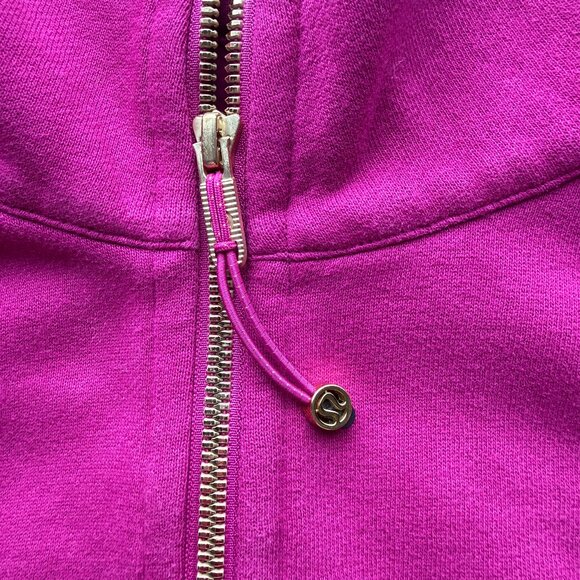 Lululemon Scuba Oversized Funnel-Neck Half Zip in Ripened Raspberry - Picture 3 of 4